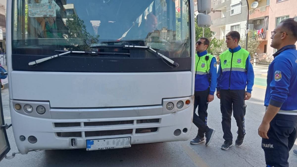 Büyükşehir’den, servis araçlarına denetim
