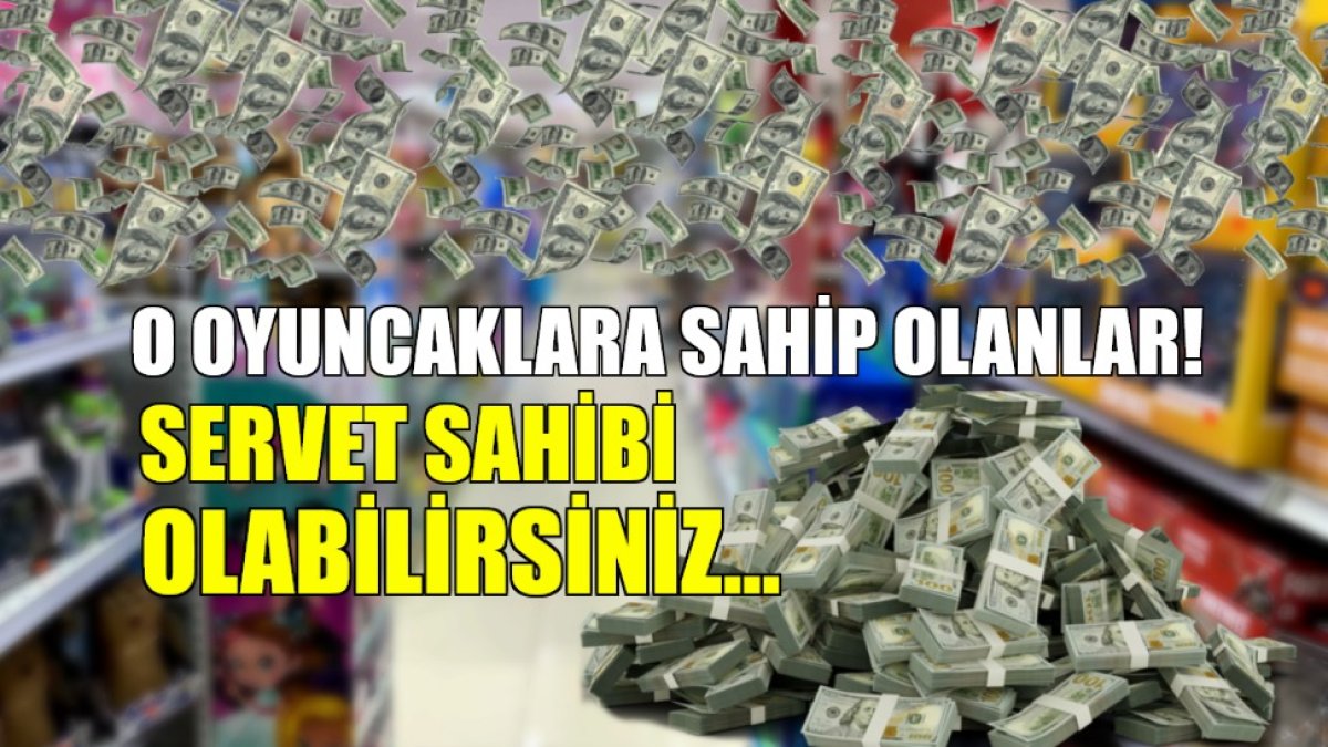 90'lı yılların efsane oyuncağı! Eğer evinizde varsa servet değerinde: Değerleri 160 bin lirayı aşıyor