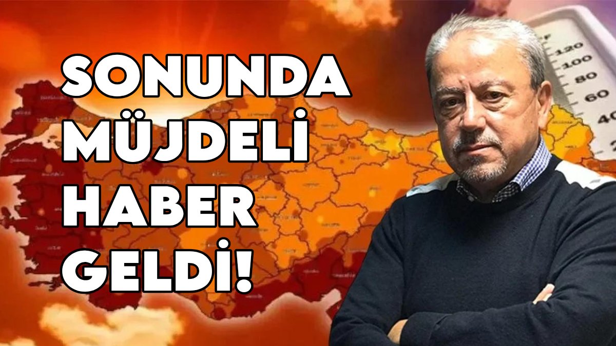 Sonunda bitti! Meteoroloji kahini Prof. Dr. Orhan Şen müjdeyi Türkiye'ye verdi