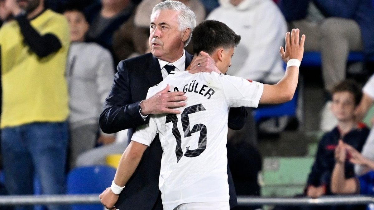İtalyan teknik adam Carlo Ancelotti, Arda Güler hakkında konuştu: Real Madrid'in geleceği olacak