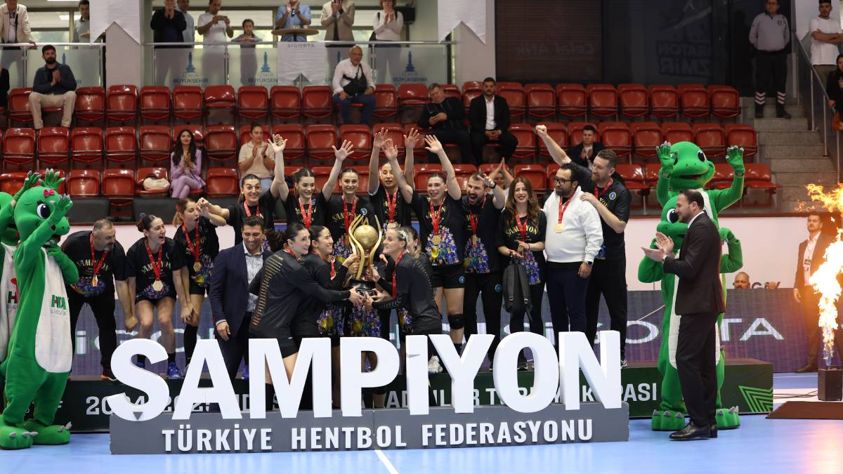 Hentbol Kadınlar Türkiye Kupası Bursa Büyükşehir Belediyespor’un