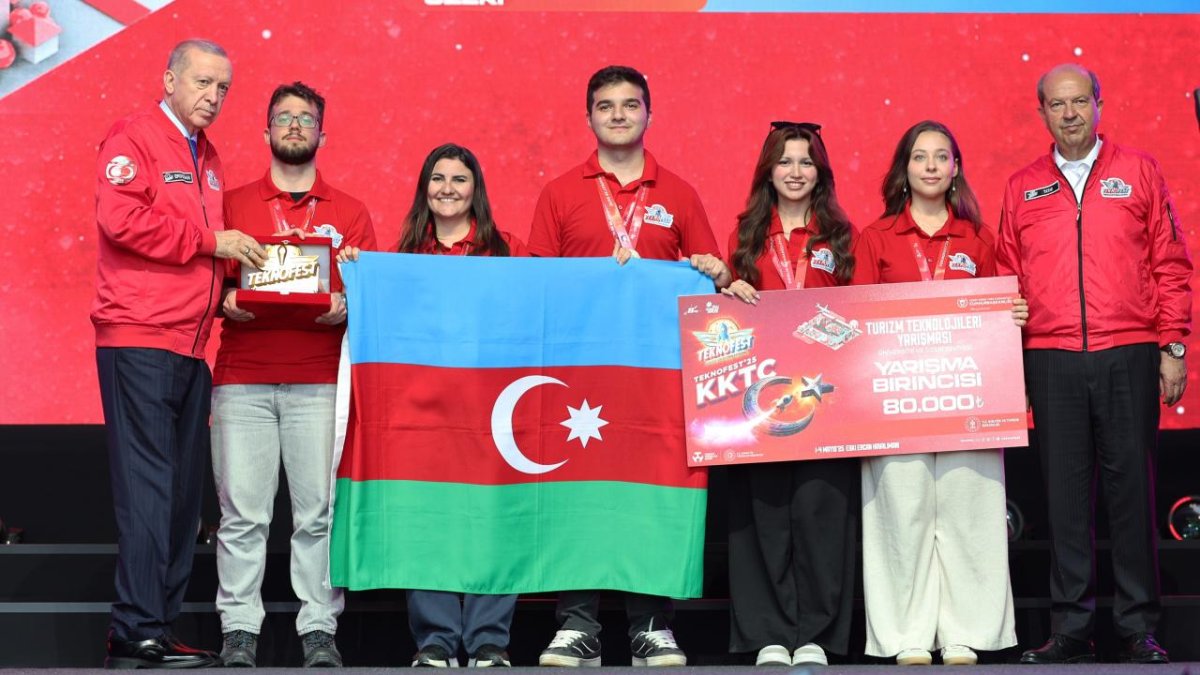 KKTC’de TEKNOFEST coşkusu: Yarışmalarda birincilere ödülleri takdim edildi