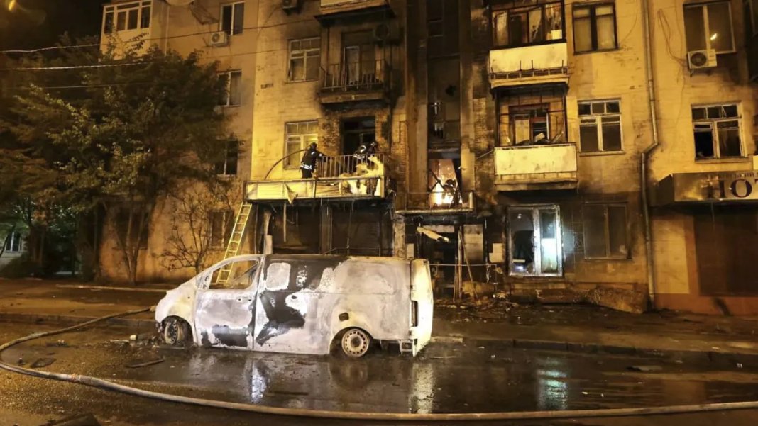 Rusya'dan Kiev’e İHA Saldırısı: 11 Yaralı