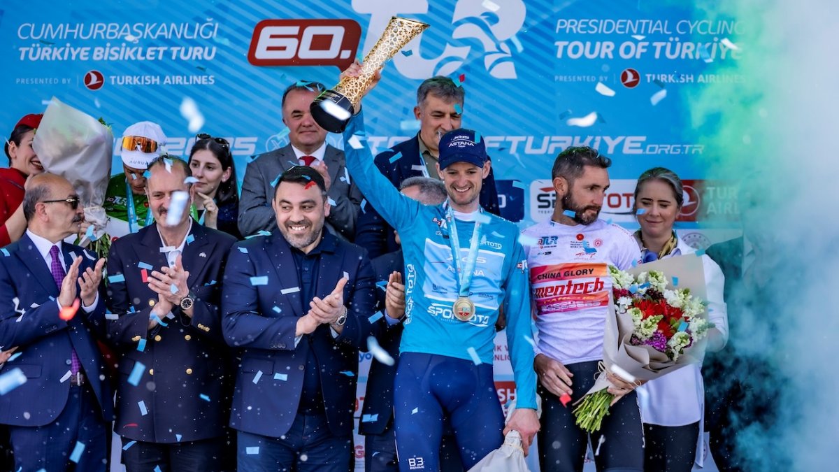 Cumhurbaşkanlığı Bisiklet Turu'nda şampiyon belli oldu! Zafer Wout Poels'in