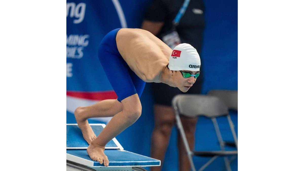 Milli Yüzücü Baran Doruk Şimşek’ten çifte başarı