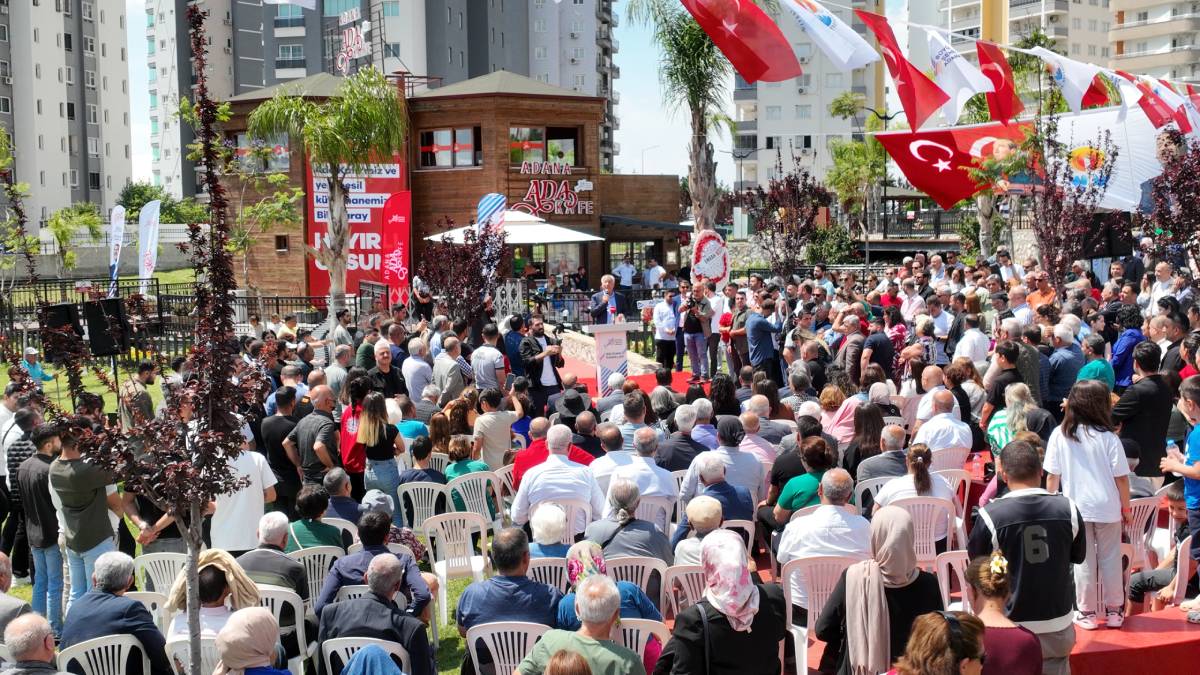 Adana Kafe ve yeni nesil kütüphane “Bilgisaray”ın açılışı yapıldı