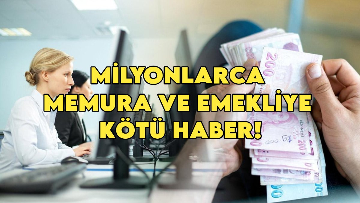 Milyonlarca memura ve emekliye kötü haber: Temmuz zammı öncesi enflasyon farkı rekor seviyede