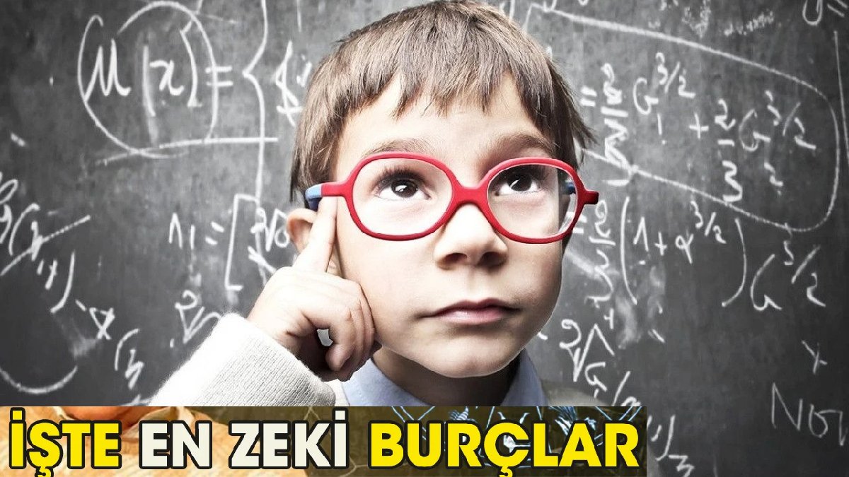 Zekâlarıyla dillerden düşmeyecek olan o çocuklar bu burçlardan çıkıyor! Listede sürpriz isimler var!