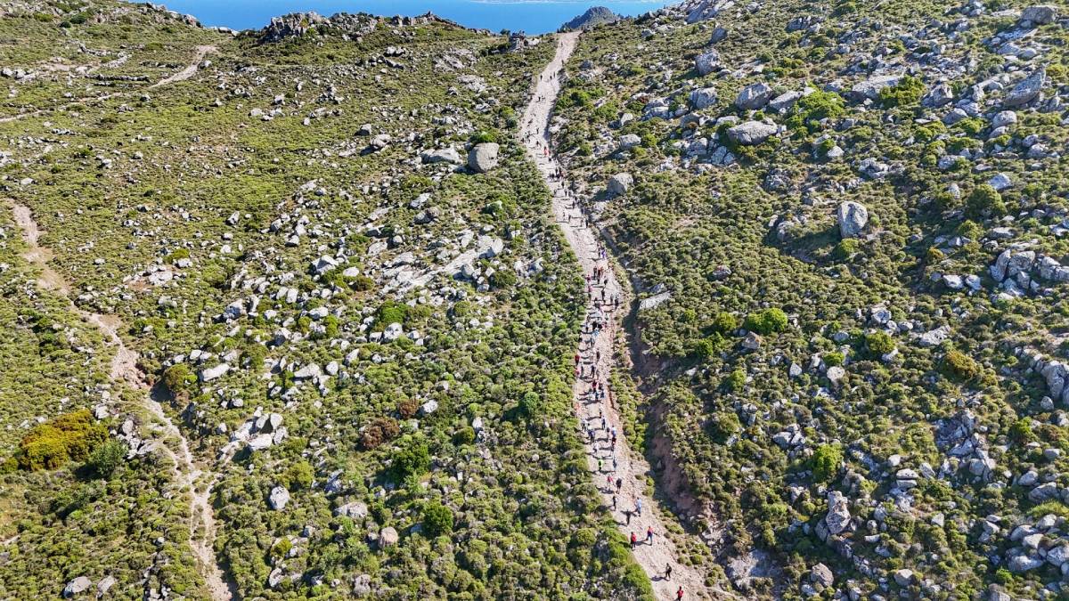 Kültür ve doğa yürüyüşüyle birlikte hıdırellez kutlandı