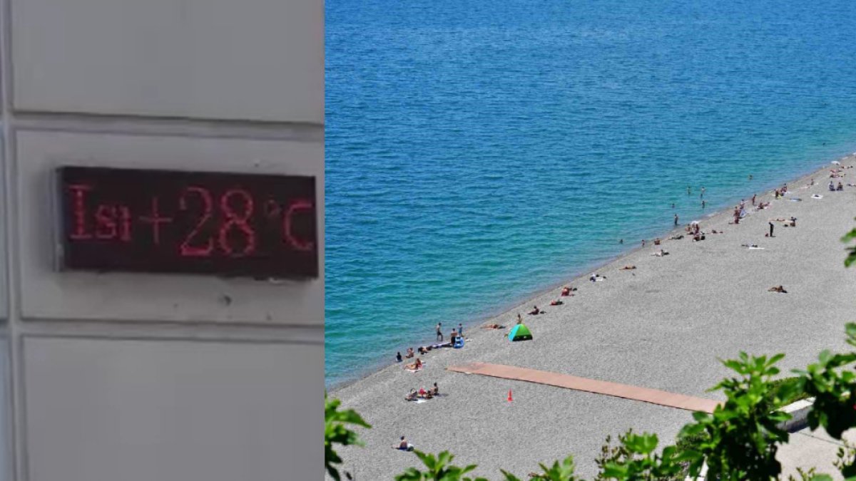 Sıcaklıklar yükseldi, deniz keyfi başladı! O ilde termometreler 28 dereceye ulaştı