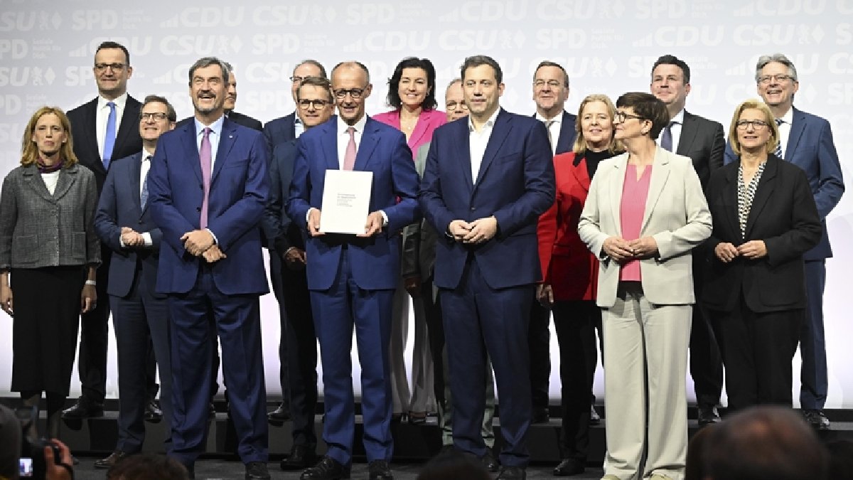 Almanya’da Merz’in şansölye olmasına bir adım kaldı: Hristiyan Birlik ve SPD koalisyon protokolünü imzaladı