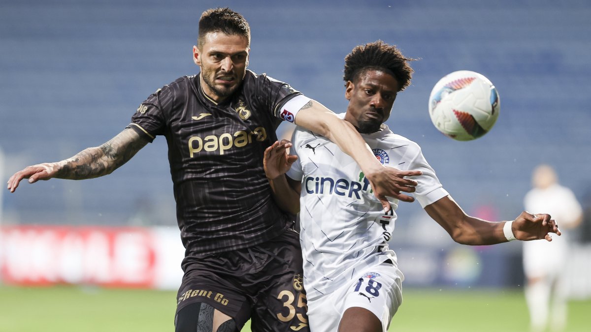 Fırtına İstanbul'da takıldı: Trabzonspor, deplasmanda Kasımpaşa ile 1-1 berabere kaldı