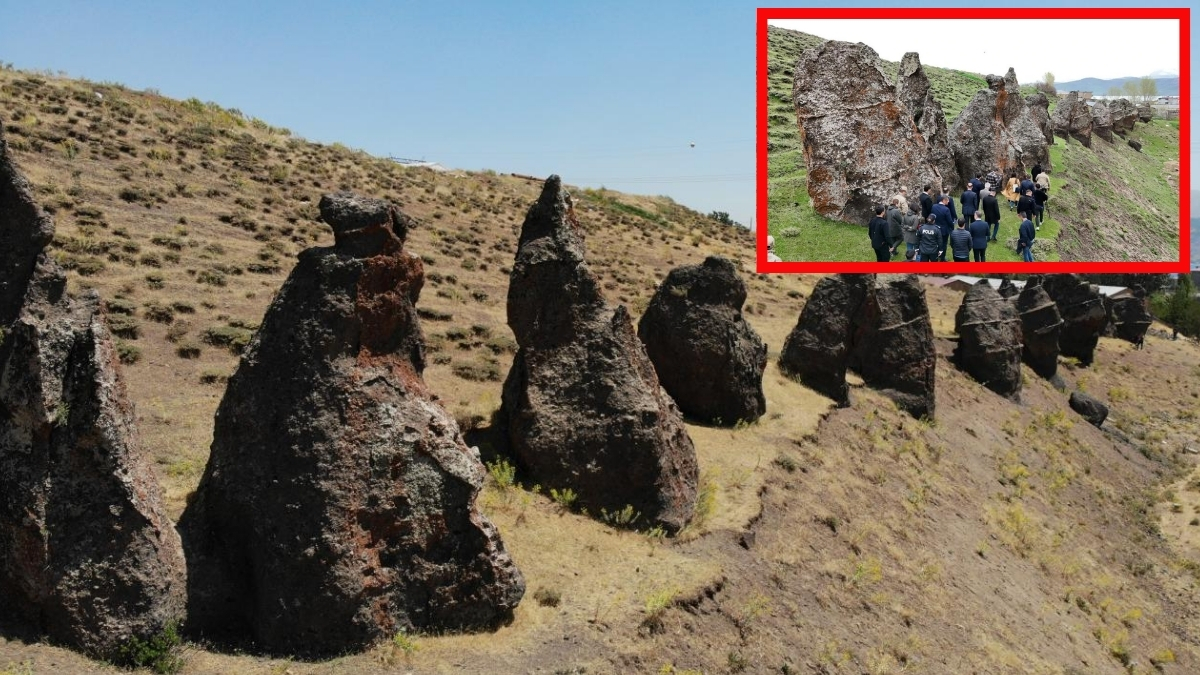 Taştan deve sürüsü gün yüzüne çıkıyor, Nemrut’un kayaç harikaları turizme kazandırılıyor: İşte doğa harikaları