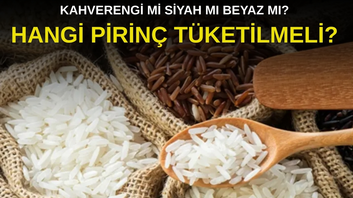 Pirinç tartışmaları büyüyor, vatandaş hangisini alacağını düşünüyor! Beyaz mu siyah mı kahverengi mi?