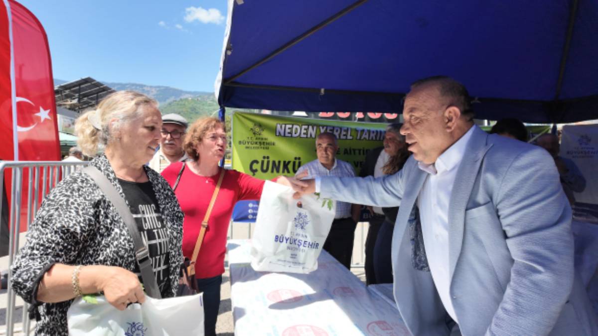 Bozdoğan’da 25 bin fide vatandaşlara dağıtıldı