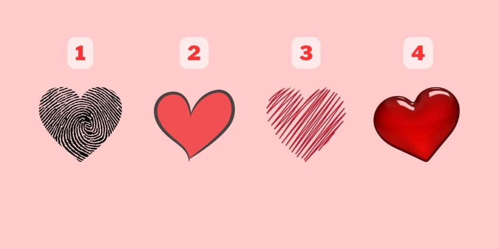 Kişilik testi: Bir ilişkide sizin için en önemli şey nedir? Bir kalp seçerek öğrenin