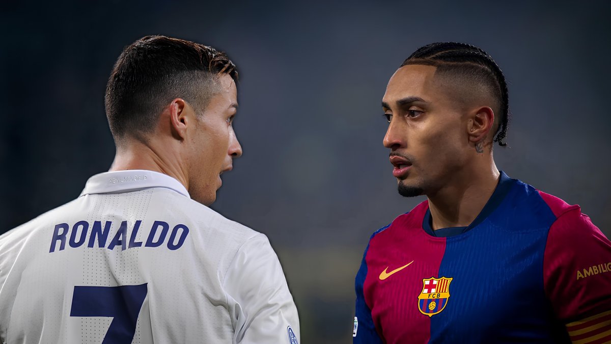 Raphinha rekora ortak oldu! Ronaldo ile Şampiyonlar Ligi'nin zirvesindeler