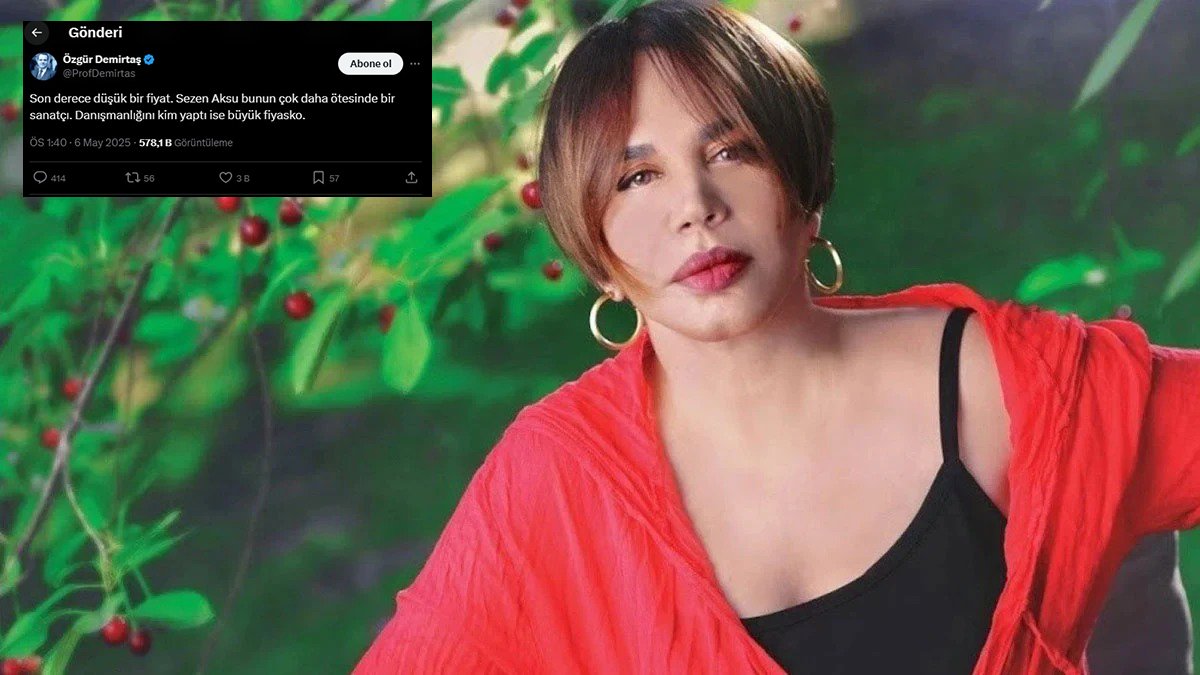 Sezen Aksu'nun müzik hakları satıldı! Özgür Demirtaş “Bu fiyat büyük fiyasko” yorumunu yaptı