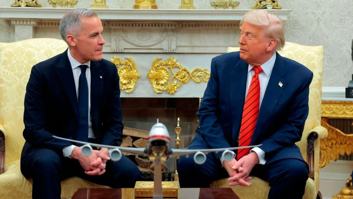 Kanada Başbakanı Trump‘ın yüzüne bakarak söyledi: Kanada satılık değil, asla olmayacak