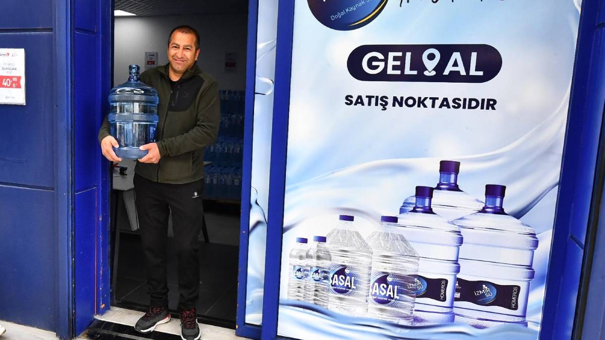 Büyük ilgi gören hizmet! 'Gel Al' su satışı ile vatandaş 40 TL'ye sağlıklı damacana suya ulaşıyor