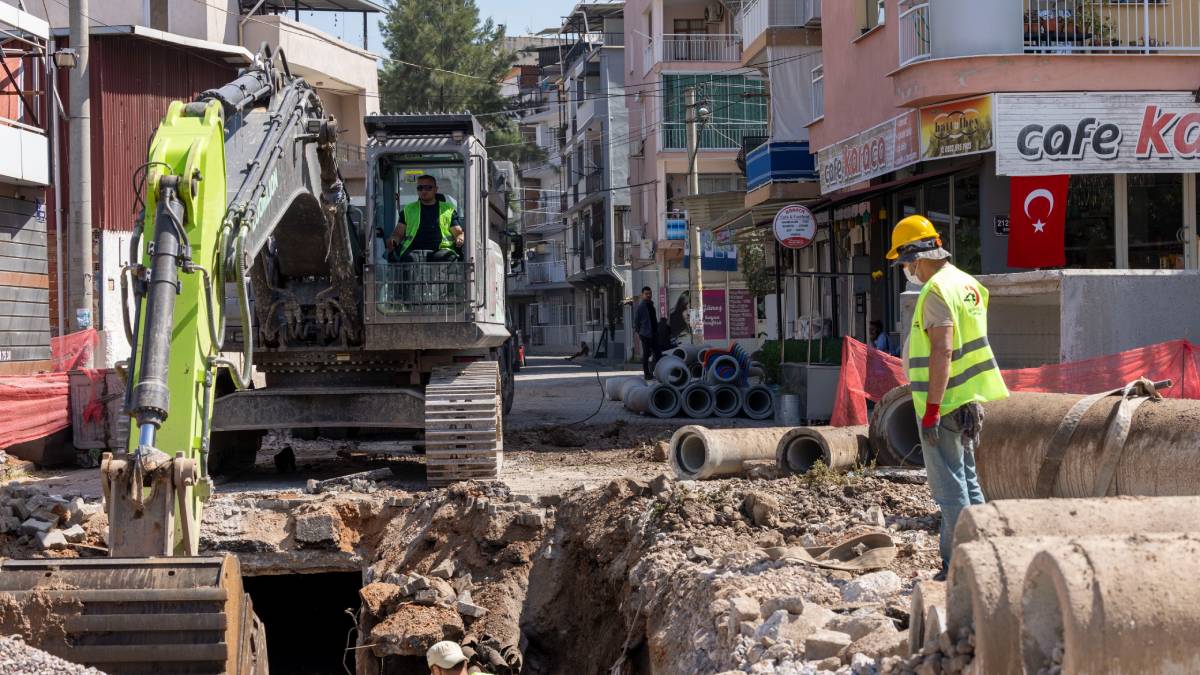 İZSU’dan Bayraklı’da altyapı hamlesi