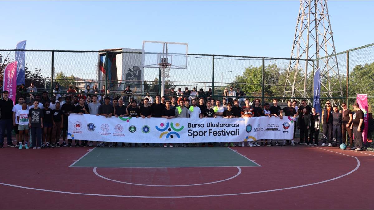 Bursa Uluslararası Spor Festivali’nde ‘sokak basketbolu’ heyecanı