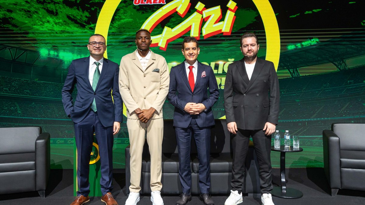 Ülker, Osimhen ve Çizimen’i aynı sahnede buluşturdu