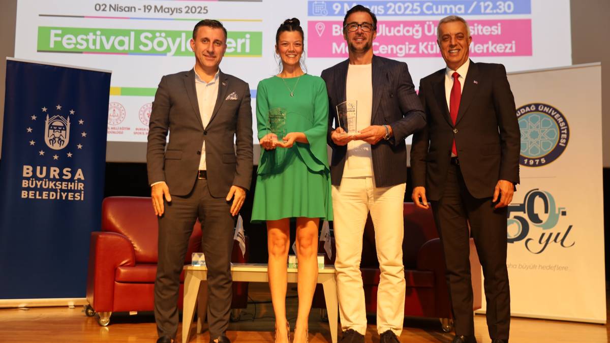 Ömer Erdoğan, Bursa Uluslararası Spor Festivali’nin konuğu oldu