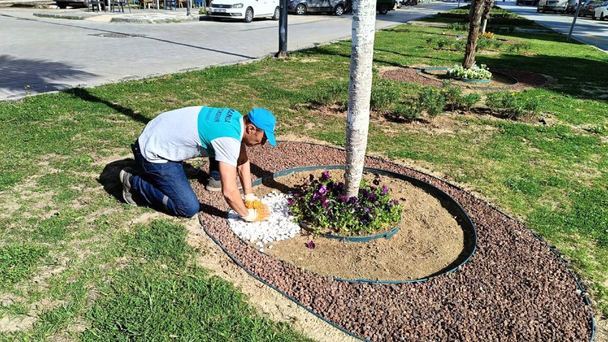 Yeşil alanlara estetik dokunuş