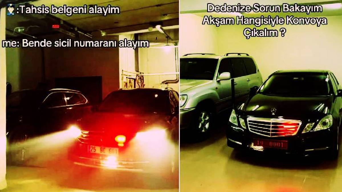 Valinin oğlu çakarlı aracını paylaşıp polislere meydan okudu: Sicil numaranı alayım