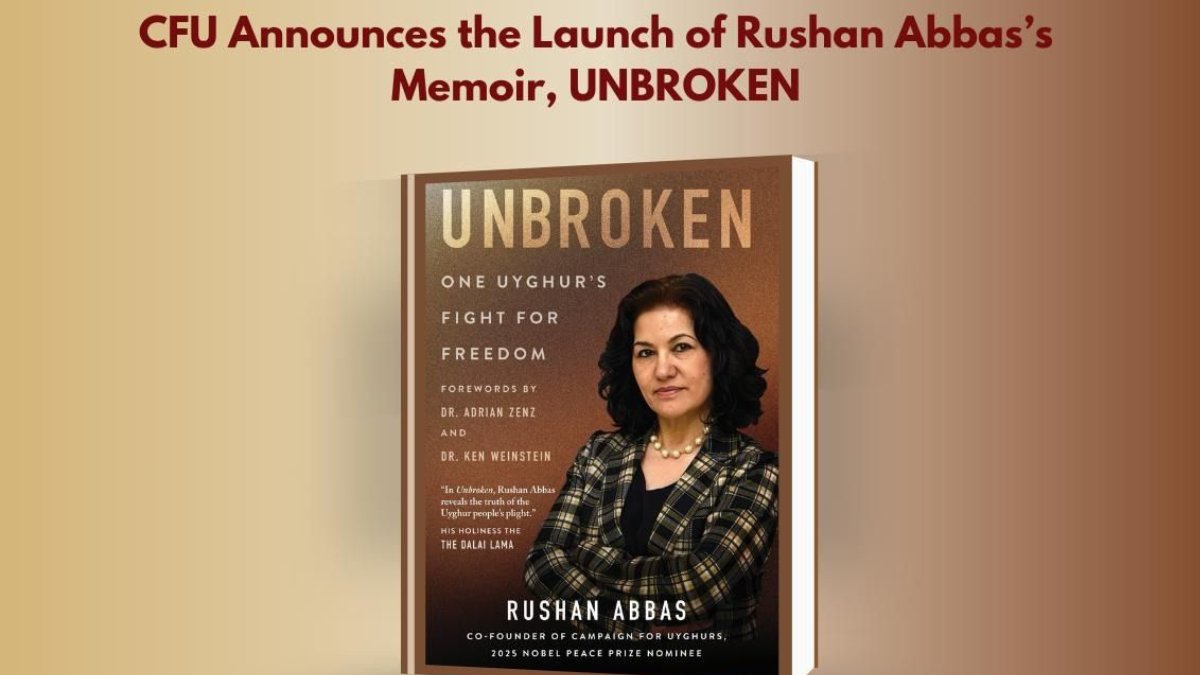 Zulme karşı kaleme alınan direniş: Rushan Abbas’ın “Unbroken” kitabı raflarda yerini alıyor