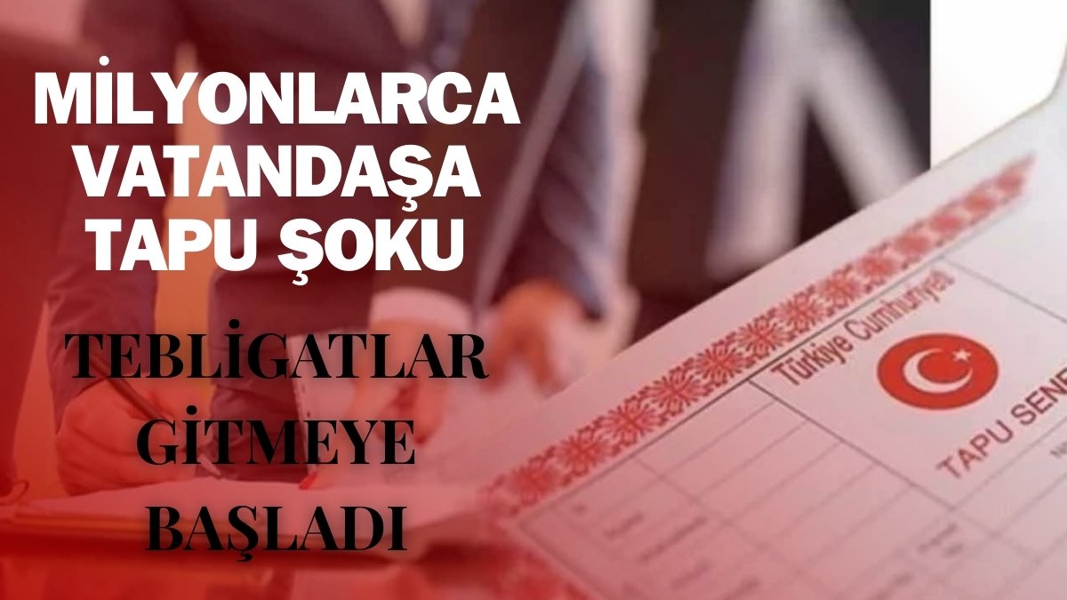 Tapuda 'o hileyi' yapanlar dikkat! GİB'den ceza yağmuru başladı: Milyonlarca ev sahibi risk altında!