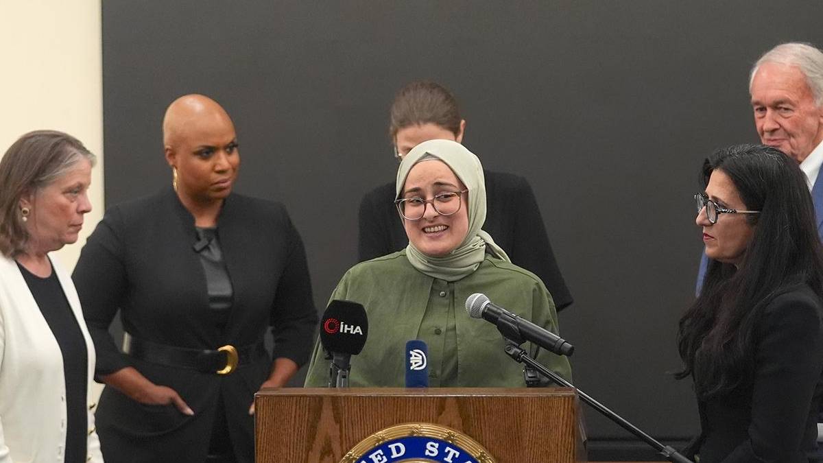 ABD'de 45 gün gözaltında tutulan Rümeysa Öztürk konuştu: Doktoramın kritik zamanında özgürlüğüm ve eğitimimden mahrum kaldım