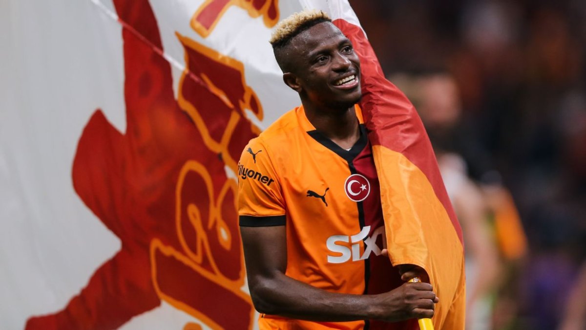 Victor Osimhen'den Galatasaray taraftarına Türkiye Kupası mesajı: Tüm odağımız Çarşamba gününde