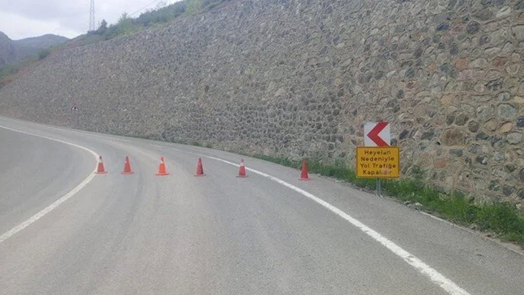 Giresun'da heyelan alarmı