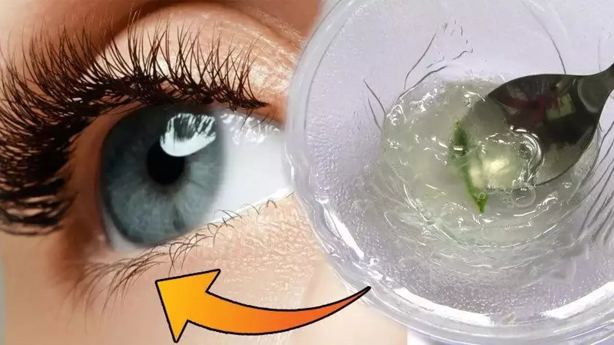 Ne ipek kirpik, ne de lifting! Kirpikleri ok gibi uzatıyor! Sadece doğal yöntemler kullanılıyor