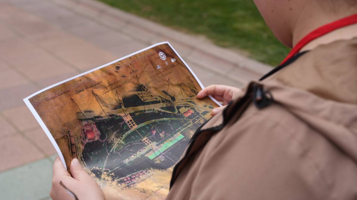 Kentpark’ta gençlerden Avrupa Günü'ne özel Hazine Avı