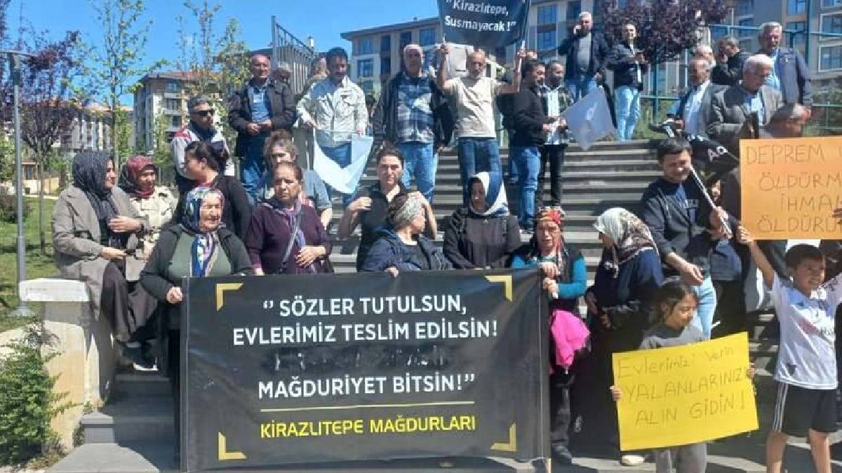 Kirazlıtepe’de 16 haftadır süren eylem: Umut değil mağduriyet getirdi