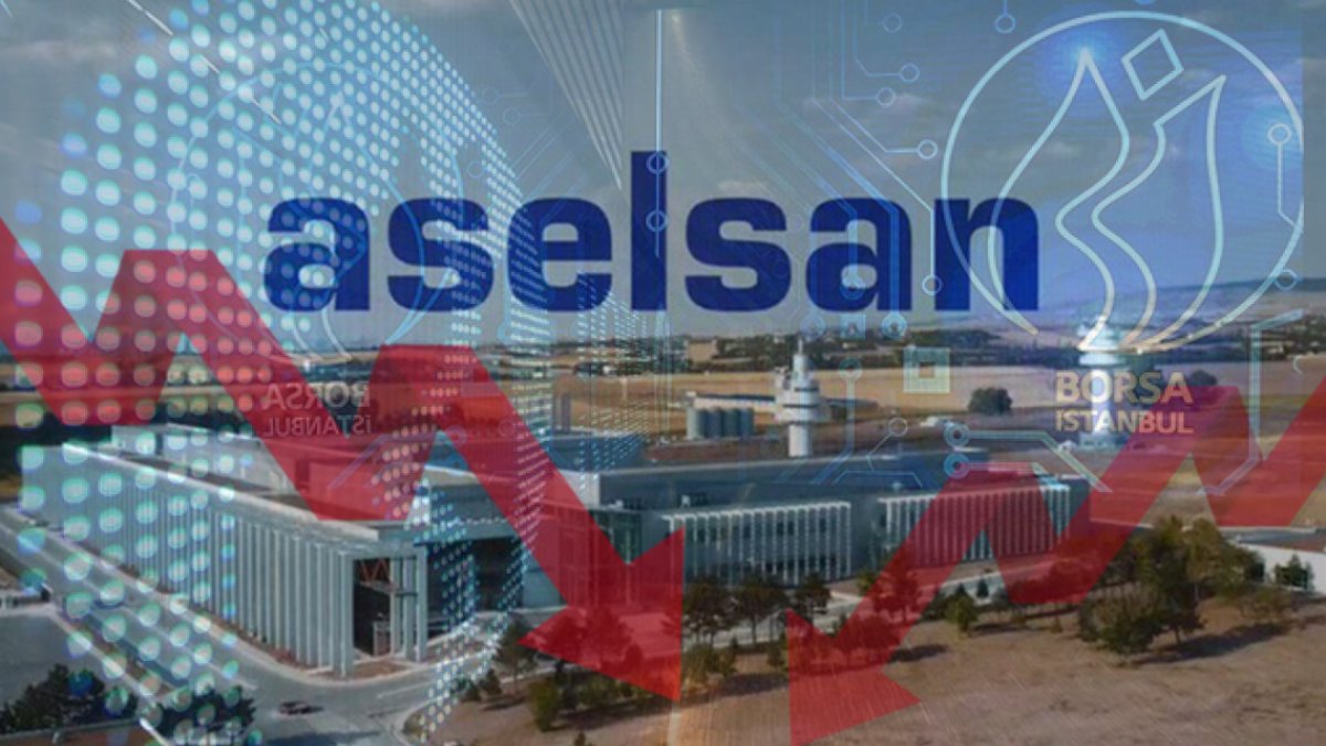 PKK feshedildi, ASELSAN hisseleri düştü! Tam yüzde 8,20 oranında düşüş yaşadı