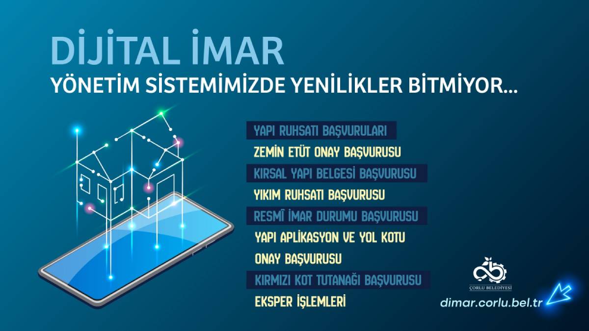 Dijital İmar ile zemin etüt onayı ve yapı ruhsatı başvurularında yeni dönem başladı