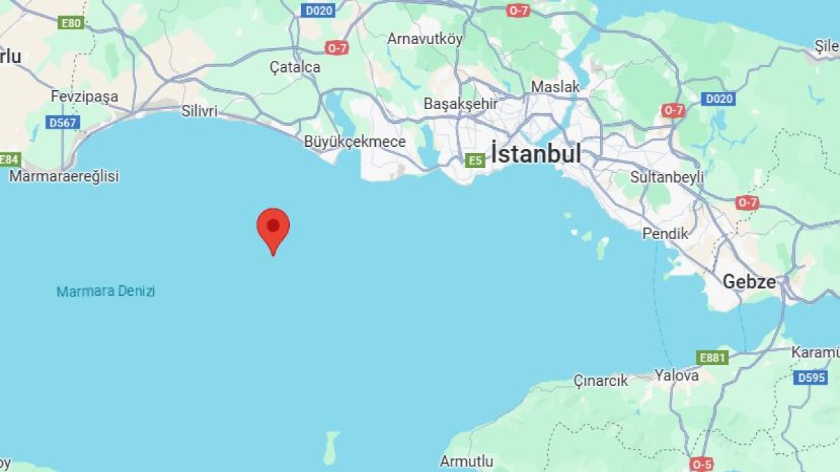 İstanbul'da korkutan deprem