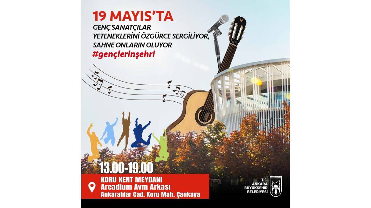 19 Mayıs’ta sahne gençler için kuruluyor