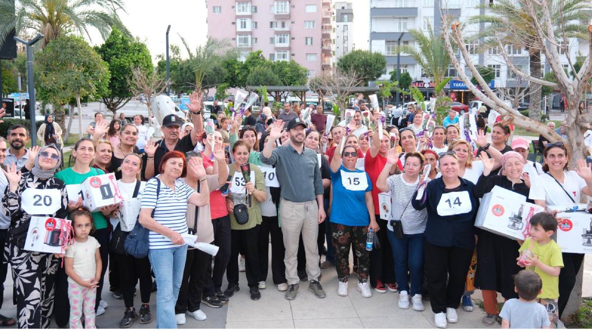 Ceyhan’da Anneler yarıştı, sağlık kazandı