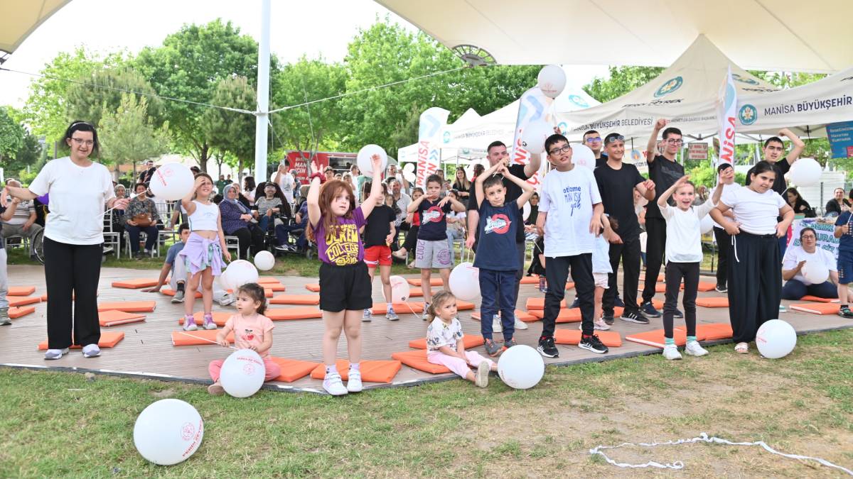 Büyükşehir’den engelliler için eğlenceli etkinlik