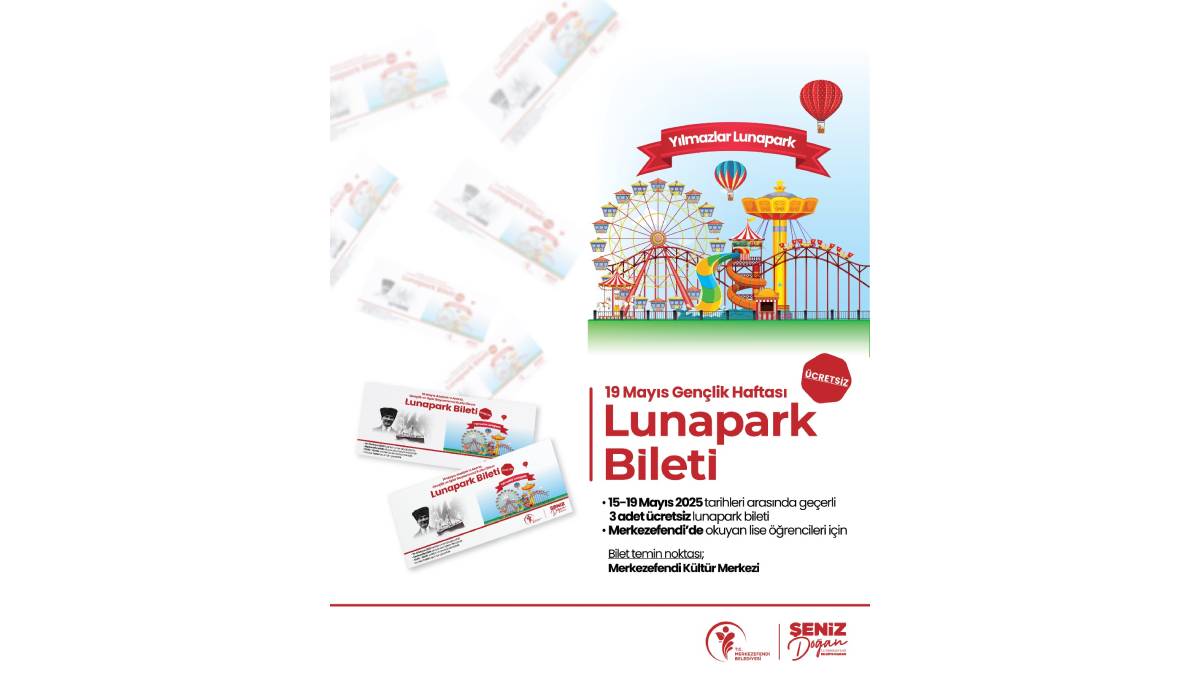 Merkezefendi Belediyesinden gençlere 19 Mayıs hediyesi