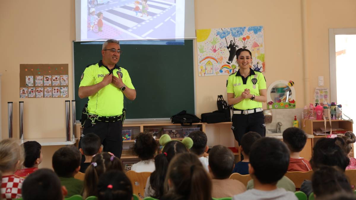 ES Çocuk Evi’nin minikleri trafik dedektifi oldu