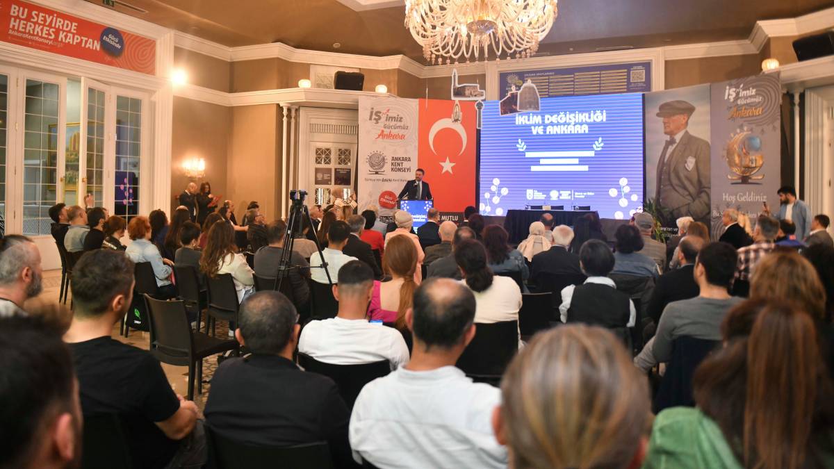 Ankara Kent Konseyi “İklim Değişikliği ve Ankara” paneliyle farkındalık oluşturdu