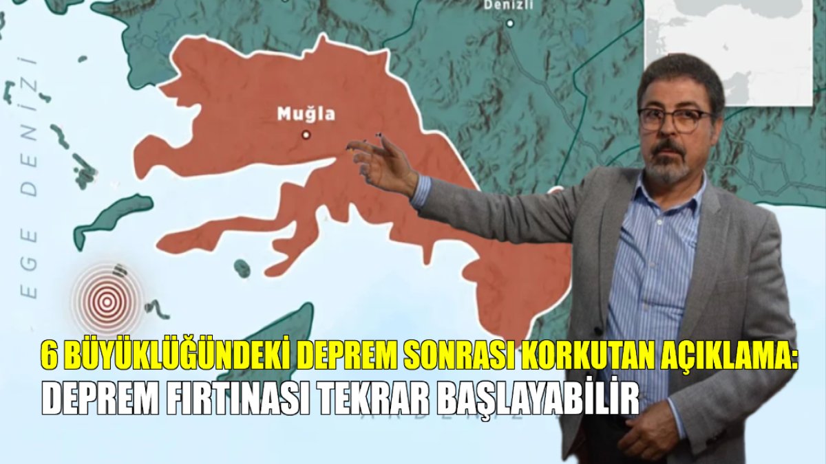 6 büyüklüğündeki deprem sonrası uzman konuştu! Korkutan açıklamayı yaptı: "Deprem fırtınası tekrar başlar"