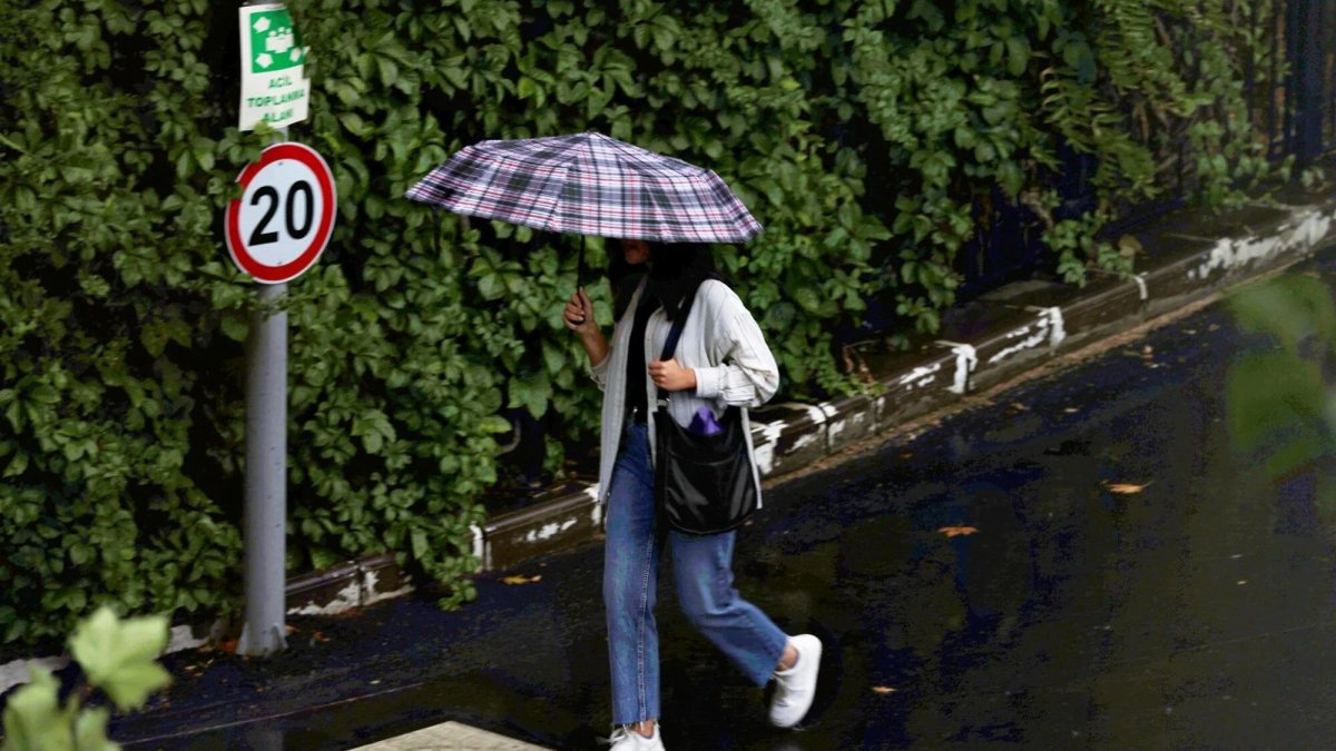 İstanbul’da hafta sonu gök gürültülü sağanak bekleniyor