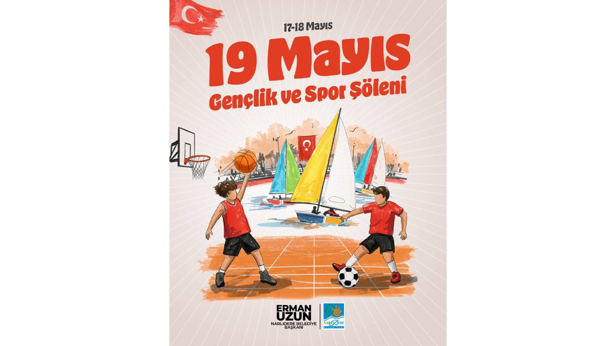 Narlıdere 19 Mayıs’ı, spor ve gençlik şöleni ile kutlayacak